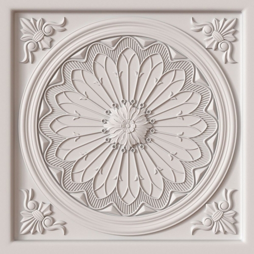 Flower carved Ceiling medallions