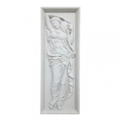 Interior Wall Design CNC Carved foamed ceramic Relief Sculpture